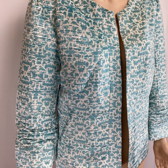 Bob Mackie open front tailored jacket size‎ 10 - Picture 5 of 8